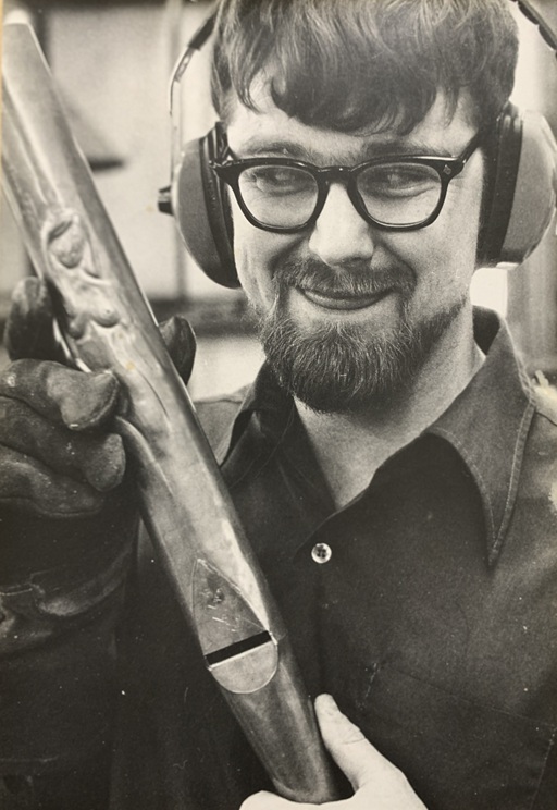 Blair Batty, embossed pipes