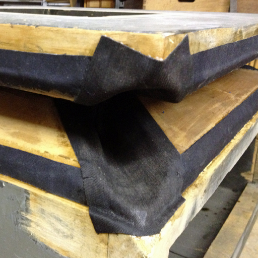 Blair Batty repair releathering bellows 5