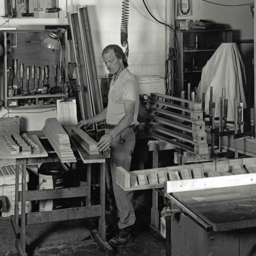 Blair Batty making wood pipes 1