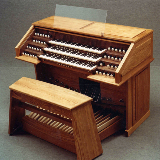 3 manual French terraced console built by Blair Batty