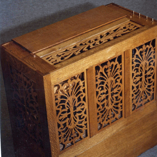 Box organ built by Blair Batty