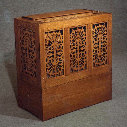 Box organ built by Blair Batty