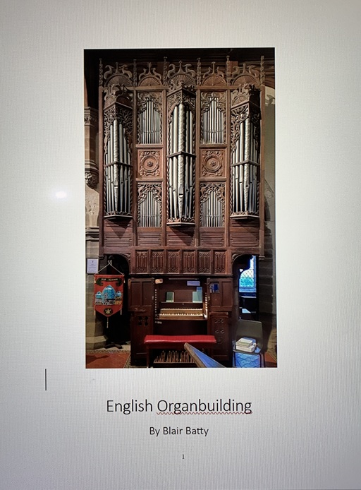 English Organbuilding